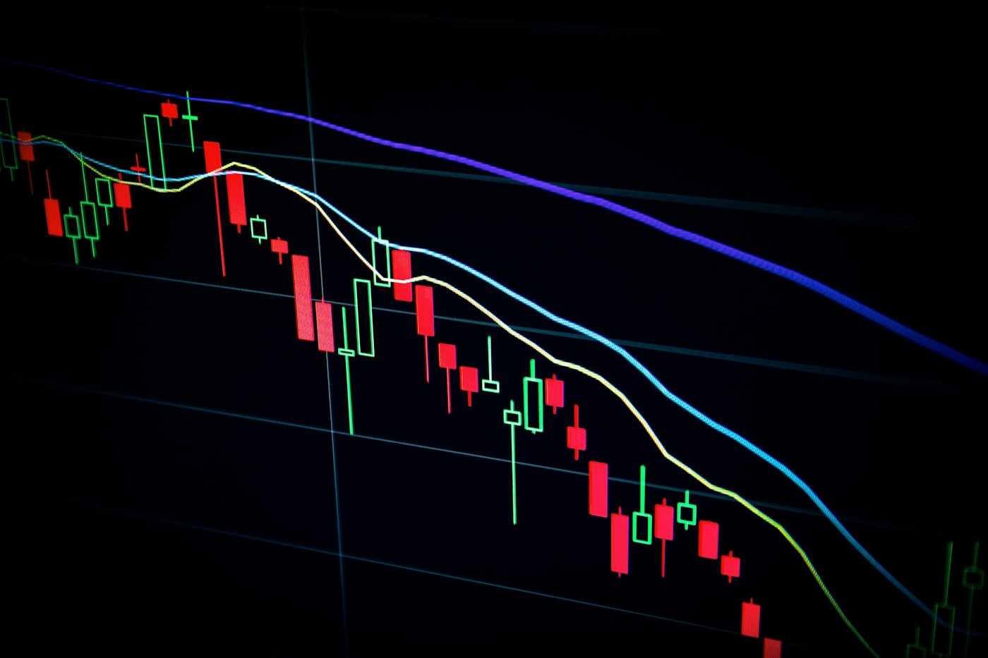 Financial markets and investment performance charts