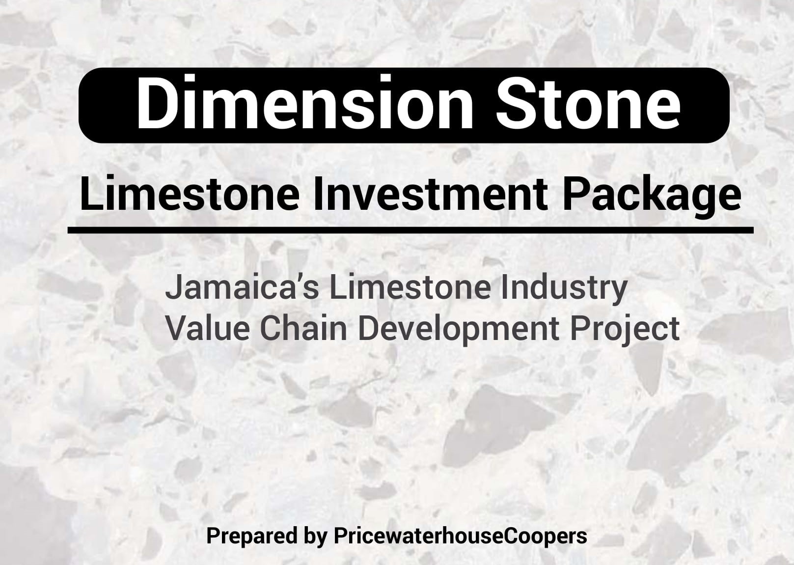 Dimenson Stone Limestone Investment Package Do Business Jamaica