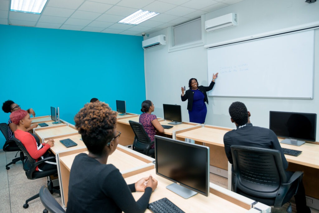 Adult students in Classroom